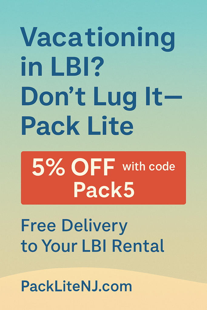 Pack Light, Vacation Right – LBI Linen, Baby Gear & Beach Rentals Made Easy